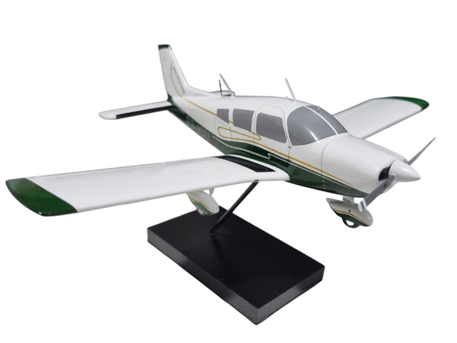 Miniatura Avião de Madeira Cherokee - PT-JCU