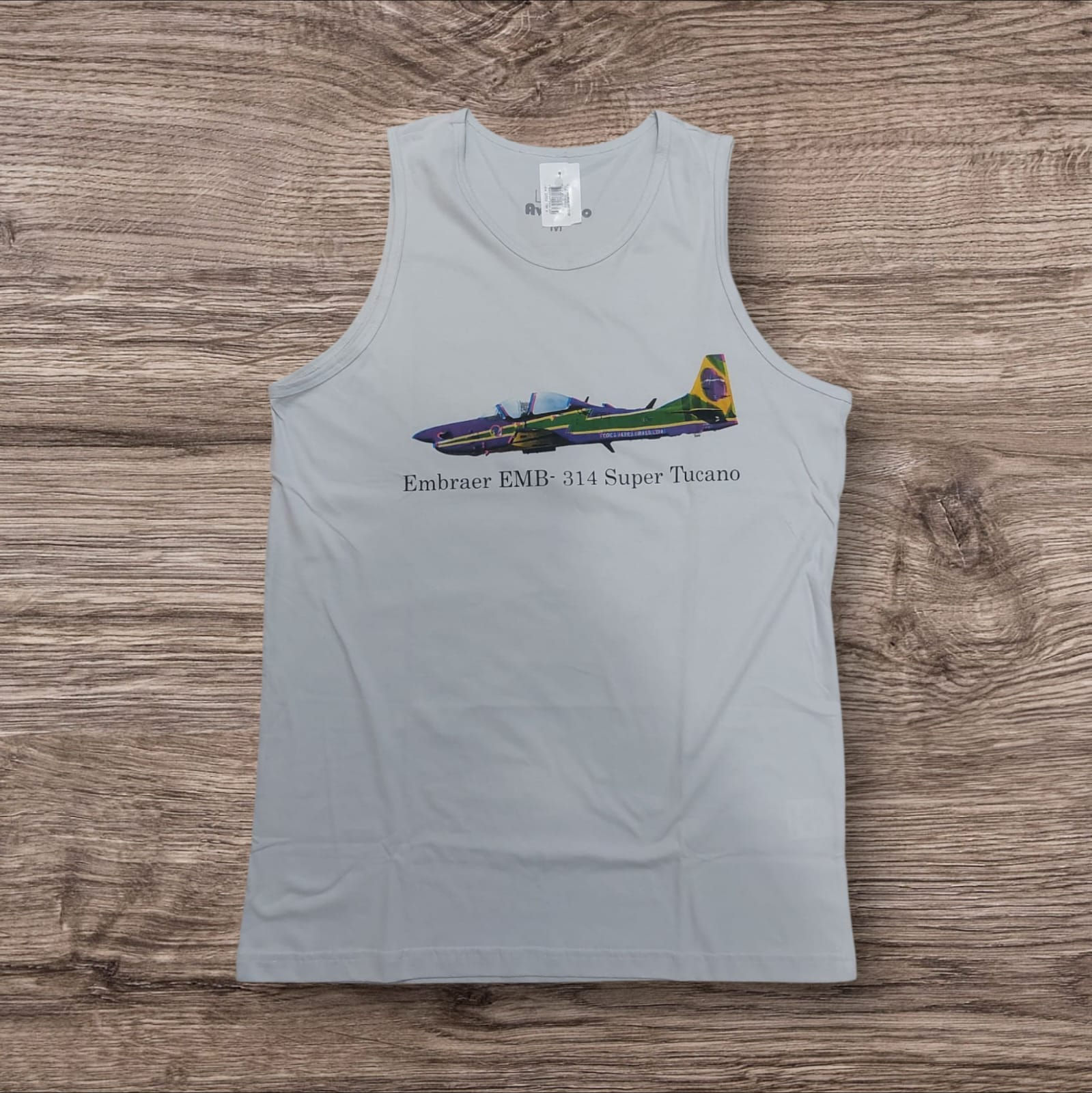 Regata Super Tucano cor Gelo (Última peça)