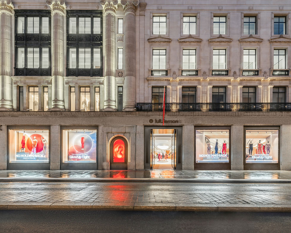lululemon flagship store in London. Photo: lululemon