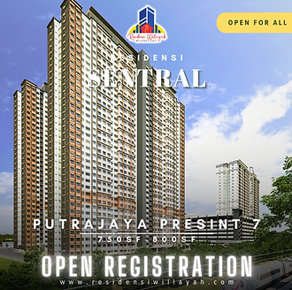 Residensi Sentral _ Residensi Wilayah RM300K _ Madani RM200K
