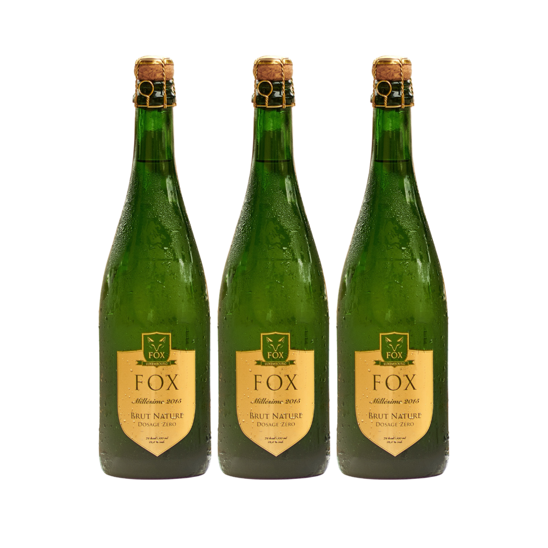 FOX Crémant Millésime 2015 (3 bottles)