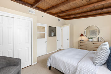 Staged secondary bedroom