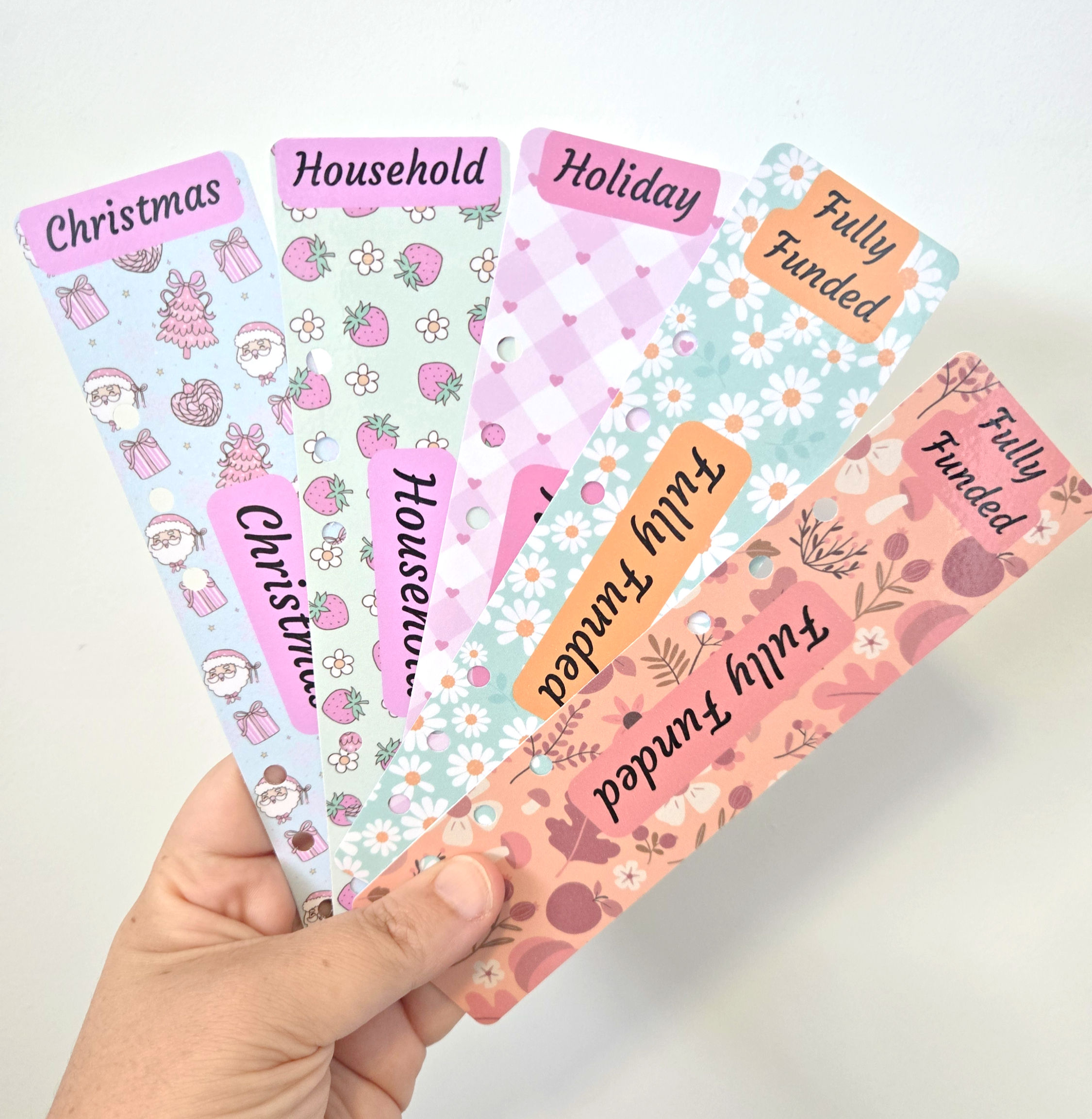 Personalised Binder Bookmarks Set 2