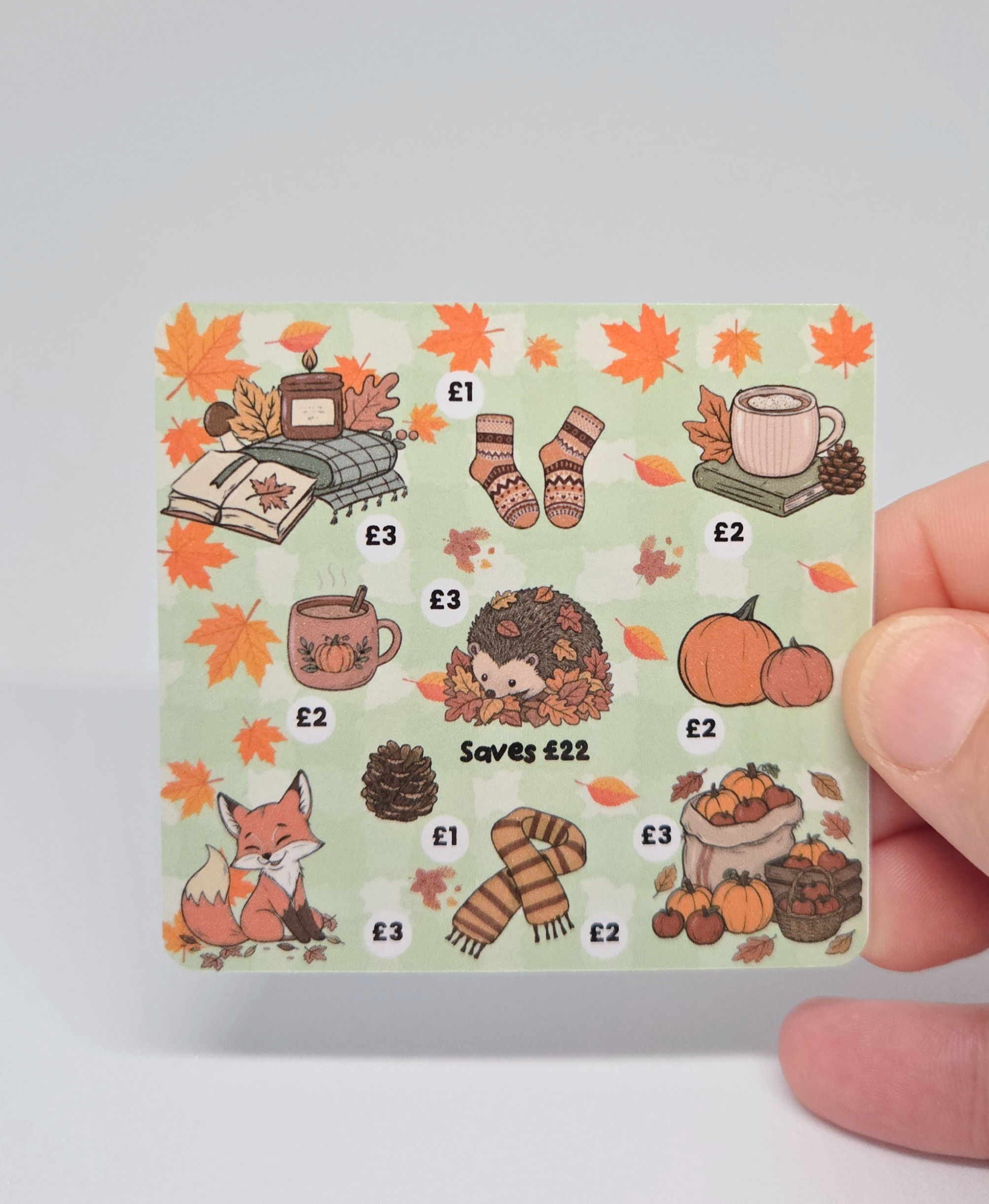 Autumn Mini Savings Challenge