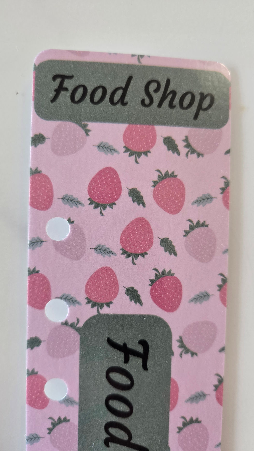 Thumbnail: Personalised Binder Bookmarks Set 1