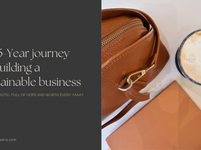 The messy, beautiful truth about building a sustainable business