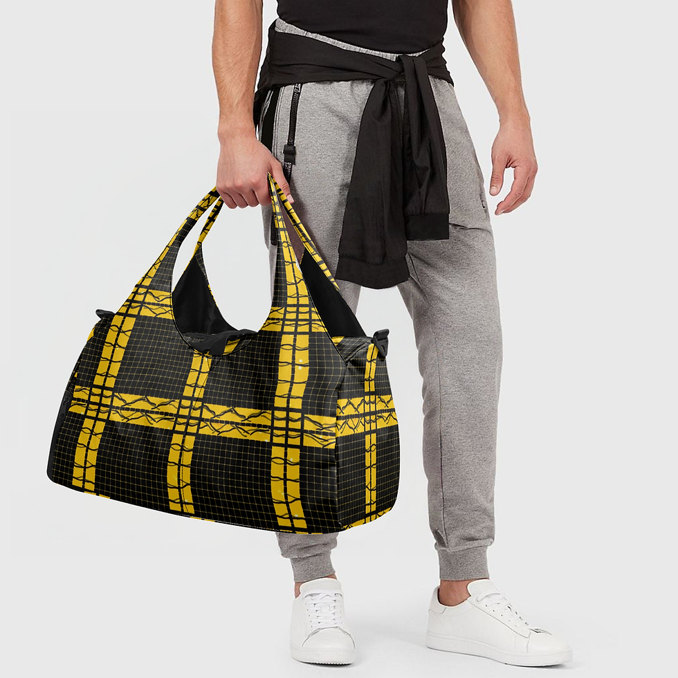 Thumbnail: 1329. Vee Fashion Canvas Sports Bag