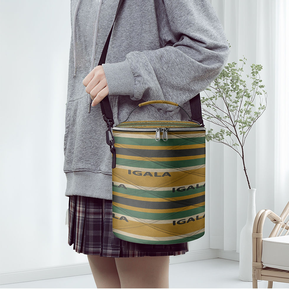 Thumbnail: 1194. Rachvid Igala Round  Insulated Bag