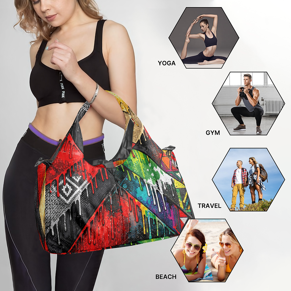 Thumbnail: 1329. DaviDÉ Canvas Sports Bag
