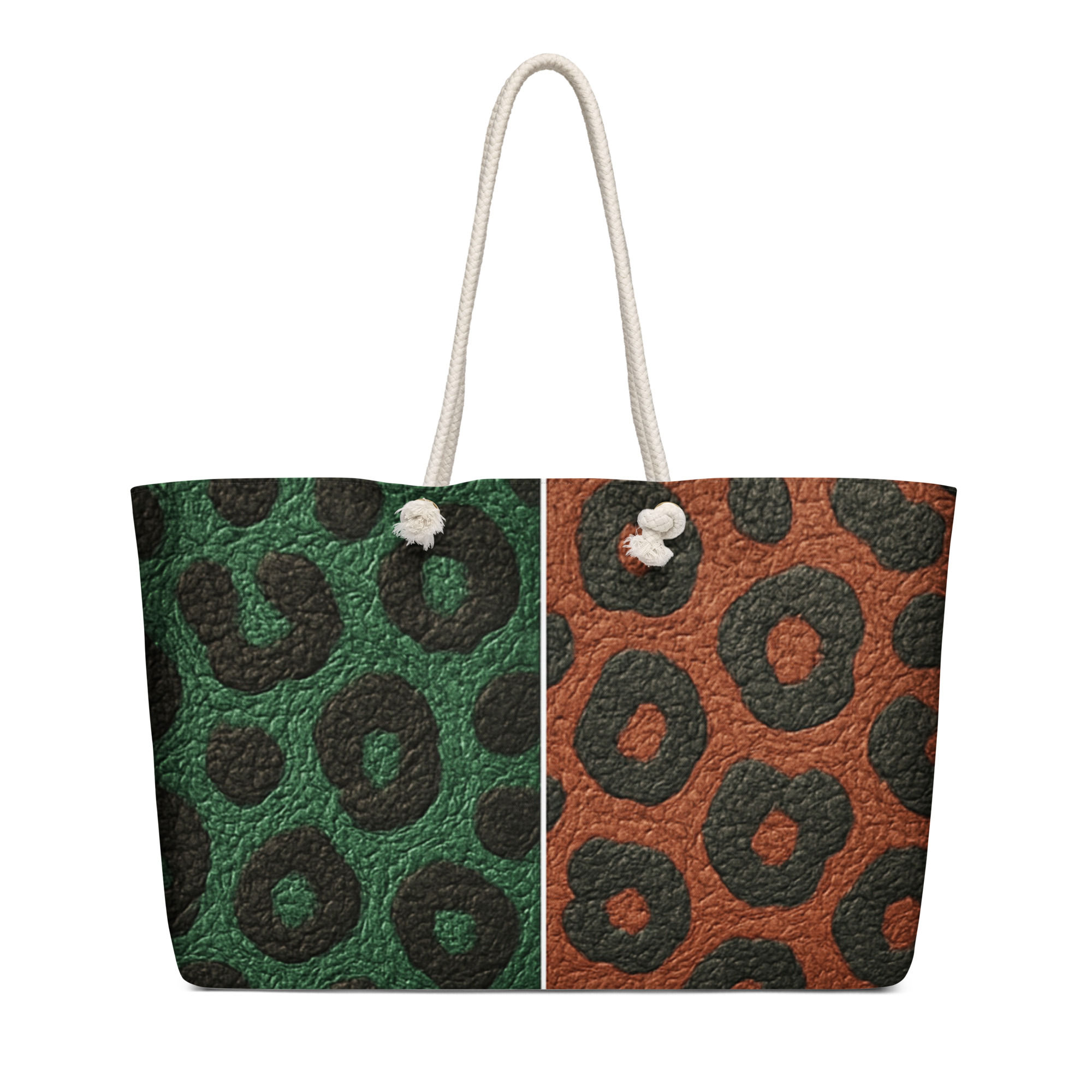 Rachvid Wears Oversized weekender bag