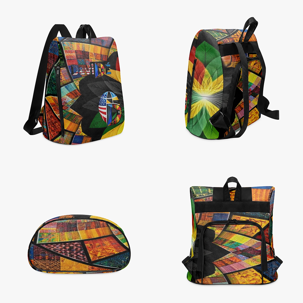 Thumbnail: 1387. DaviDÉ Classic Casual Canvas Backpack / Daypack