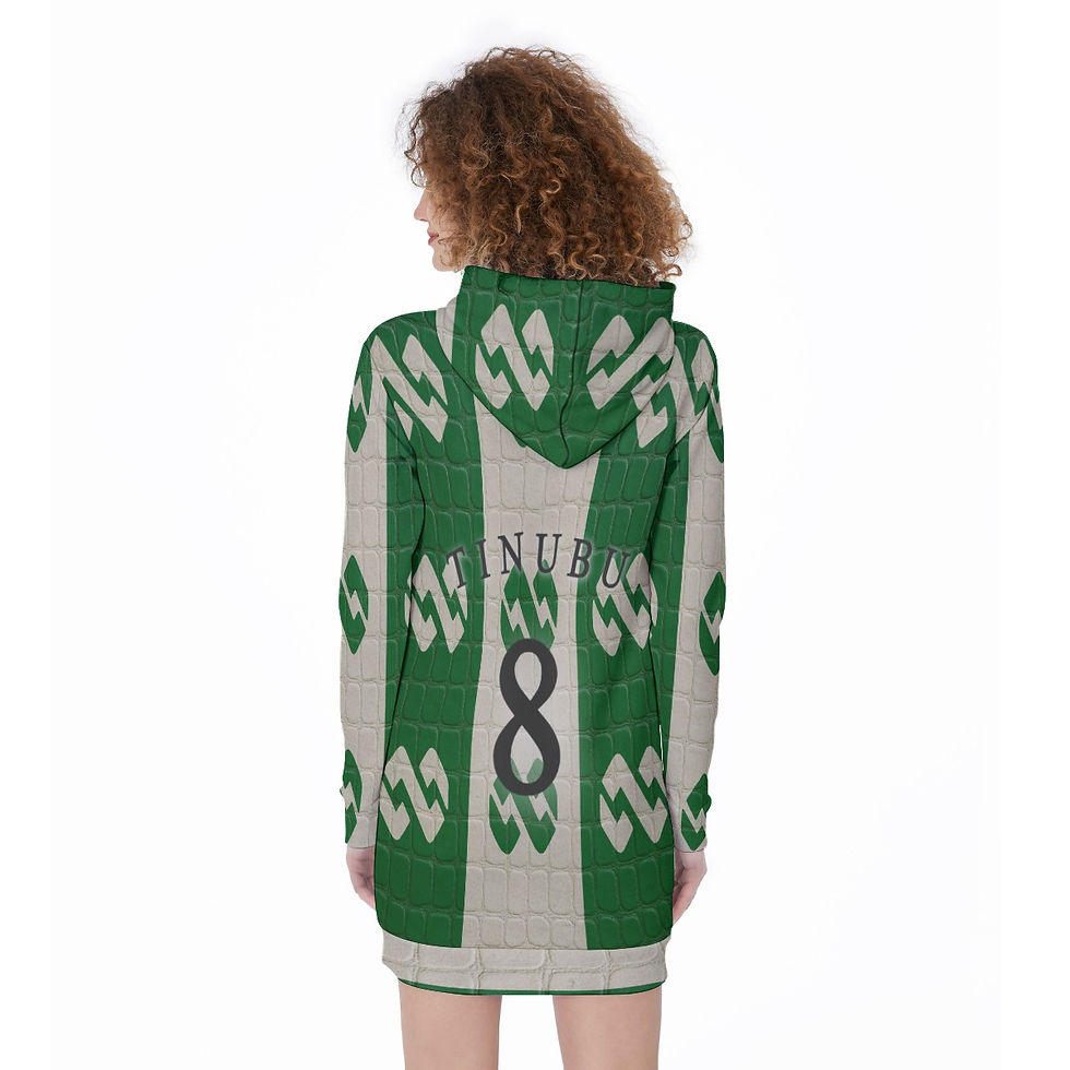 Thumbnail: Rachvid Wears Tinubu Women's Long Hoodie