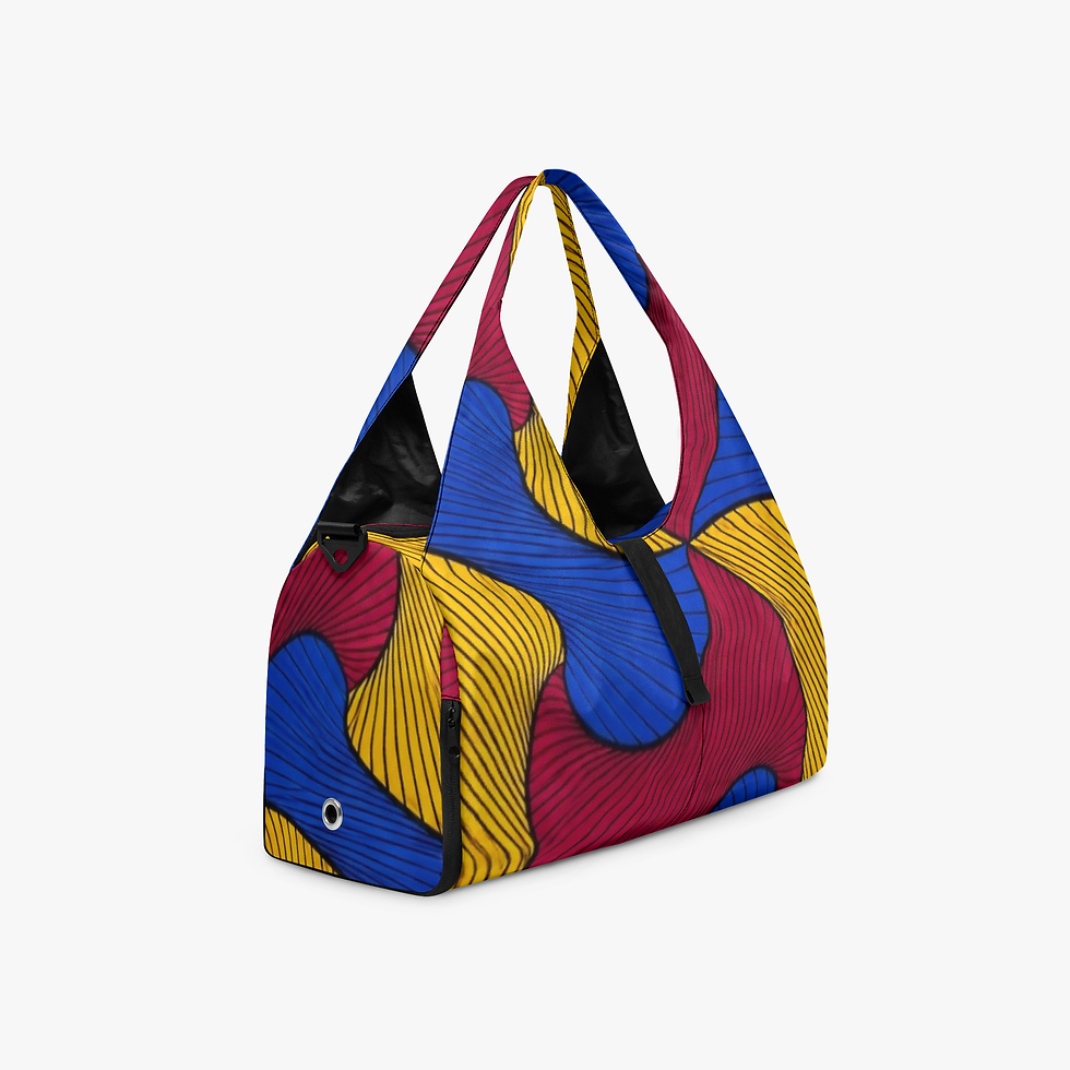 Thumbnail: 1329. VEE Fashion Canvas Sports Bag