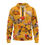 Thumbnail: All-Over Print Men’s Fleece Half-Zip Hoodie With Arm Pockets
