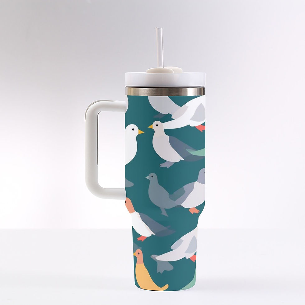 Thumbnail: 40 oz Tumbler With Handle