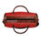 Thumbnail: Rachvid Red Croc imprint Leather Duffle Bag Foldable Travel Bag