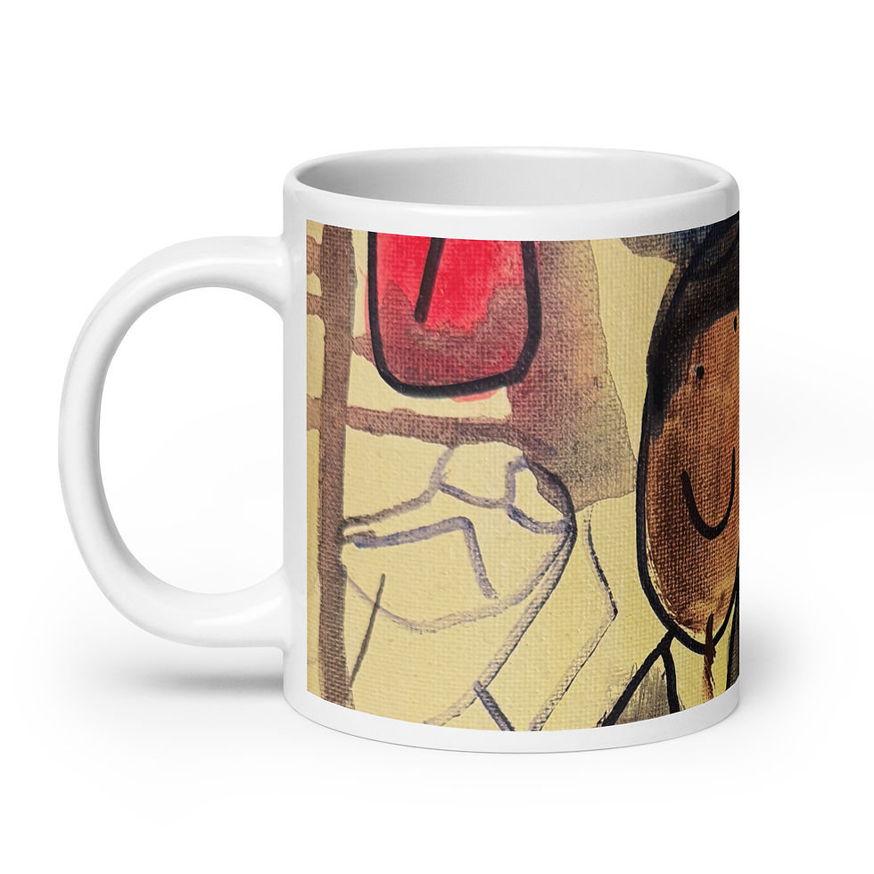 Thumbnail: White glossy mug by Seven 
