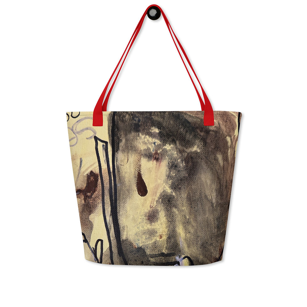 Thumbnail: All-Over Print Large Tote Bag by Seven