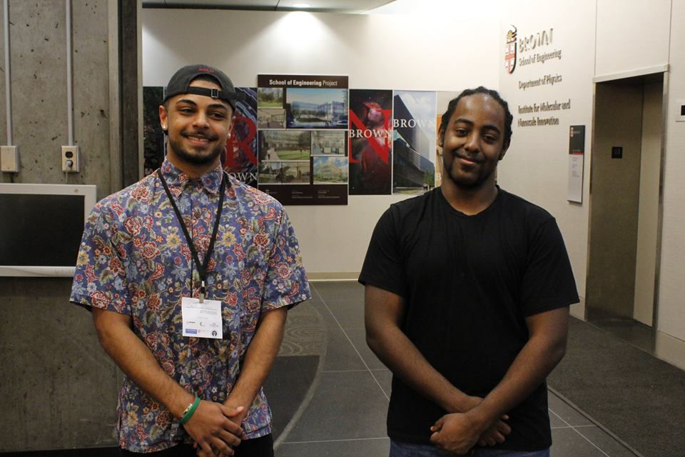 Two participants eager for the day!