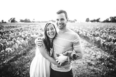 A Couple & Their Cat