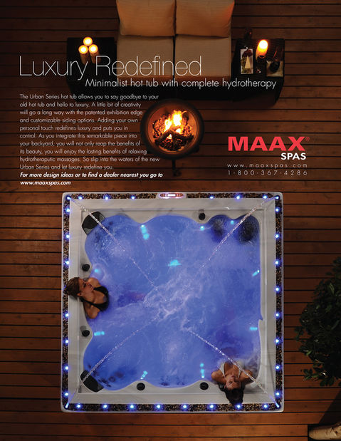 DWELL and Architectural Digest Magazine ad series. Launched new patented luxury hot tub using tradeshows, home shows, magazine ads, video content, social media, dealer incentive programs.