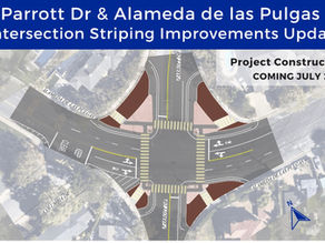 Parrott Dr / Alameda de las Pulgas Intersection Improvements Update