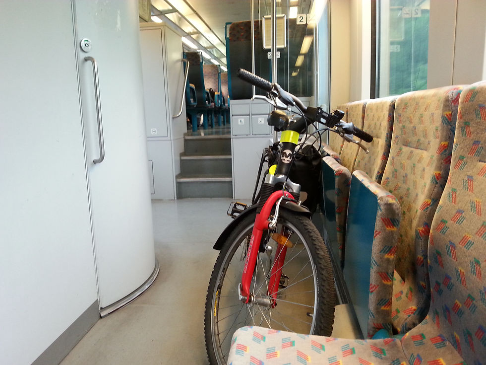 From Vuhred to Maribor by train