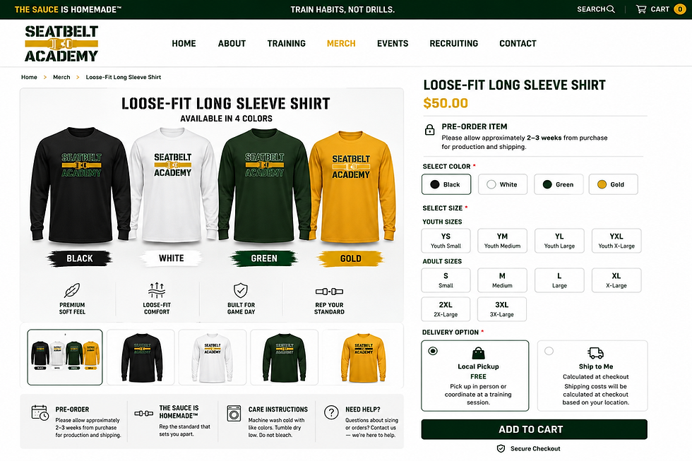 Thumbnail: Loose-Fit Long Sleeve Shirt