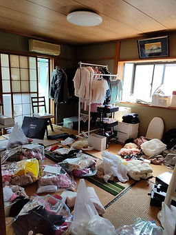 柳澤とも子の実際のお片付け案件、お片付け途中経過