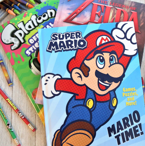 New Nintendo activity books!
