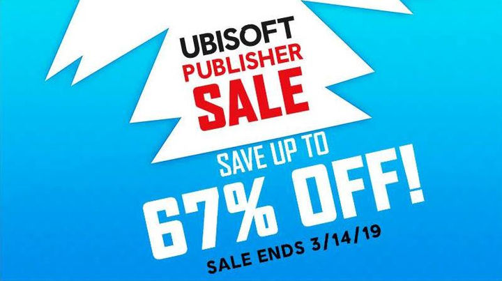 Ubisoft Publisher eShop SALE 67% OFF