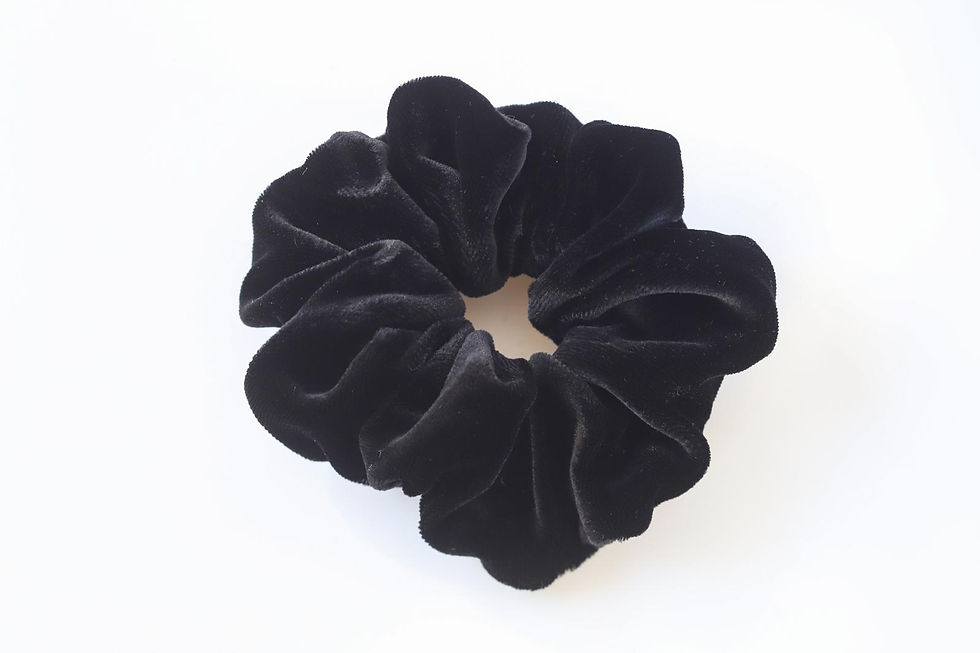 chouchou-velours-de-soie-noir