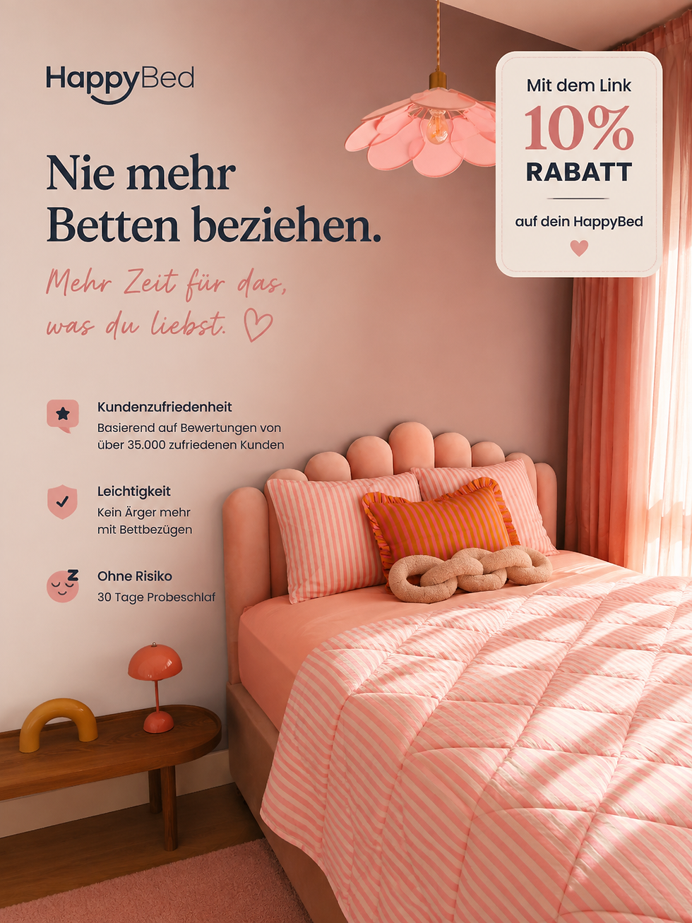 Nie mehr Betten beziehen
