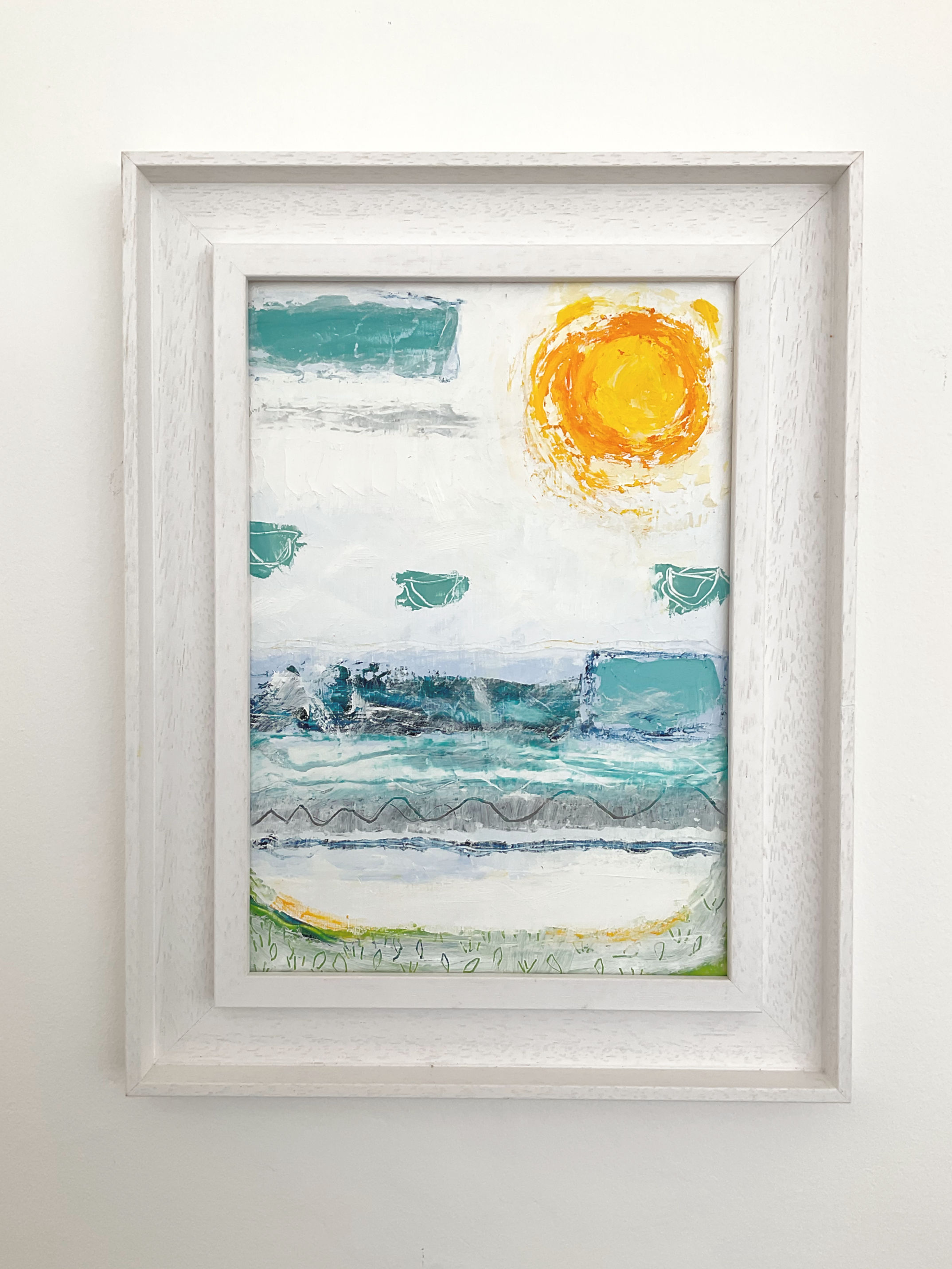 Sunny Harbour by Leanda McConnell