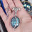 Miniature :  Talisman avec Labradorite- FIOLE DE MAGIE-  Protection Ultime