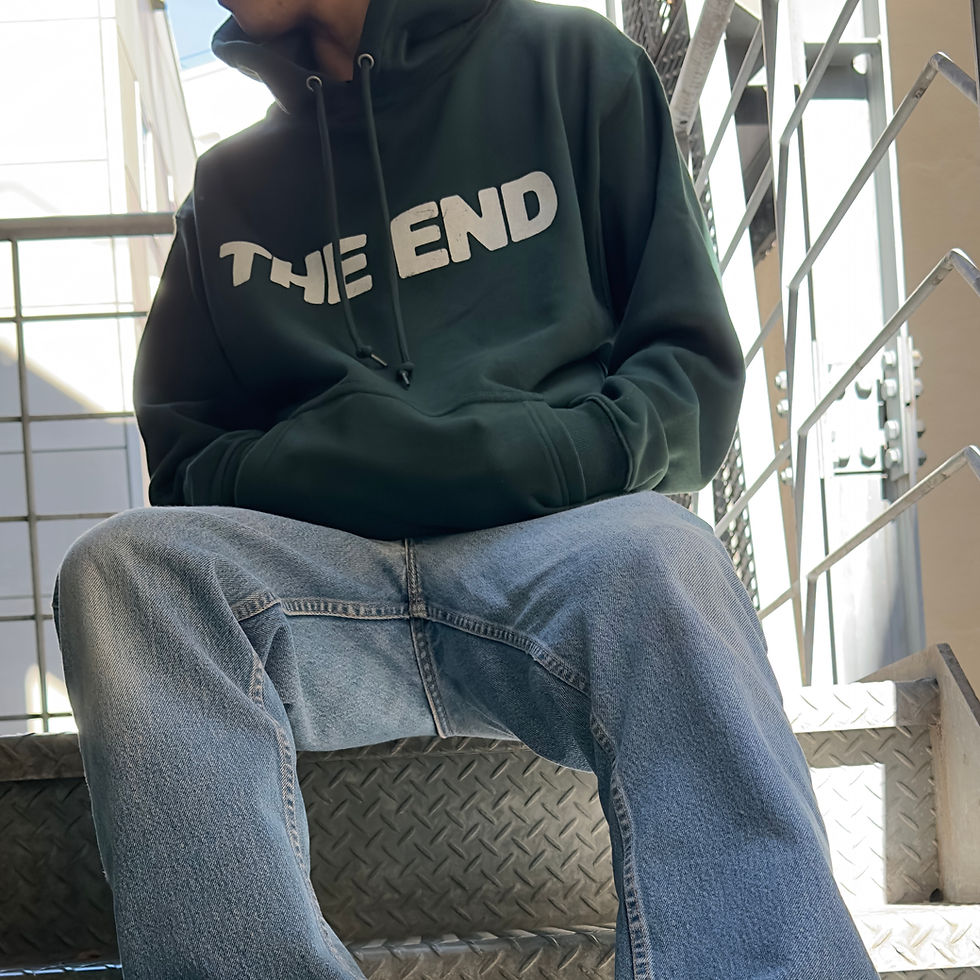 Thumbnail: THE END HOODIE / GREEN