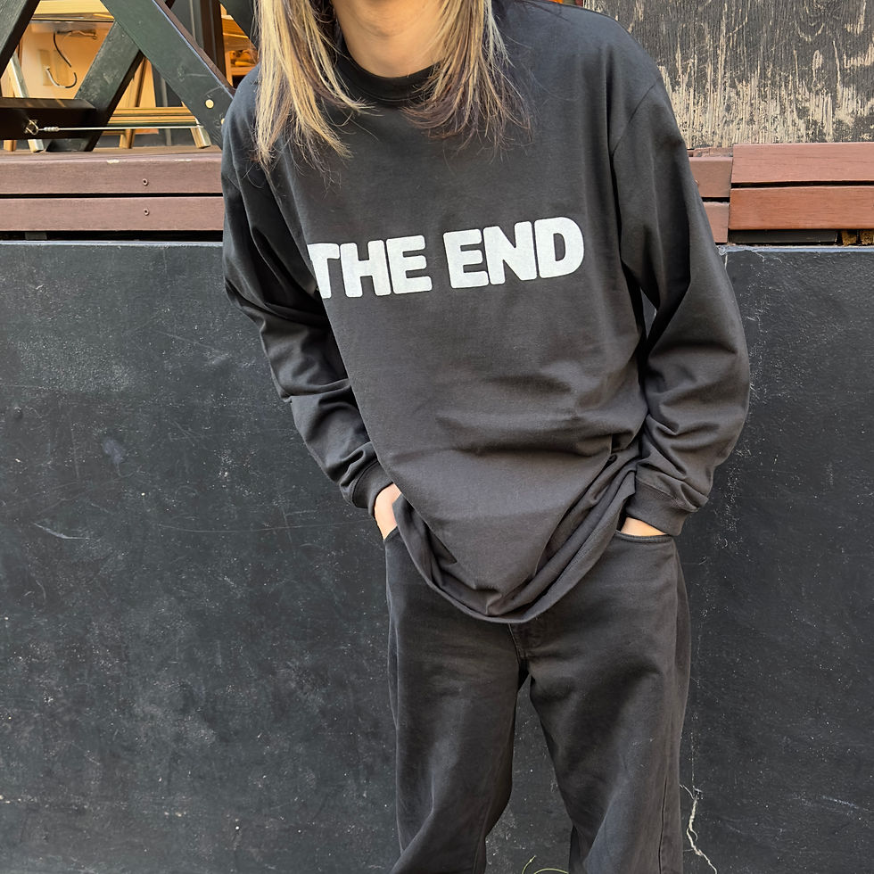 Thumbnail: THE END L/S TEE / BLACK