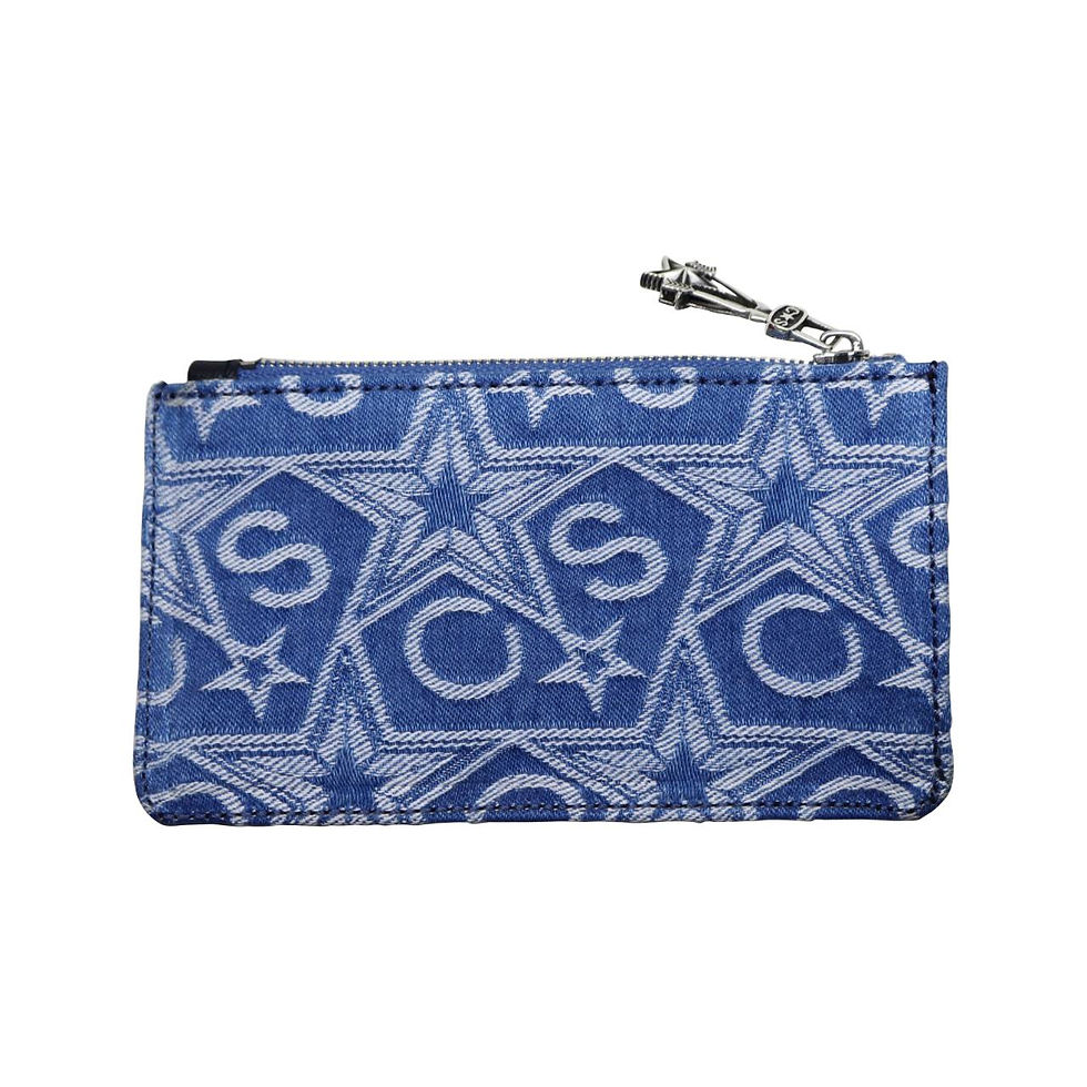 サムネイル： CS Arrow Rising Star Zipper Card Holder - Original Blue
