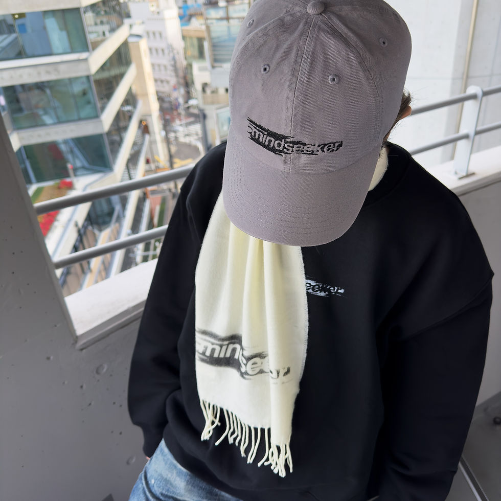 縮圖：Fade Logo Scarf / WHITE