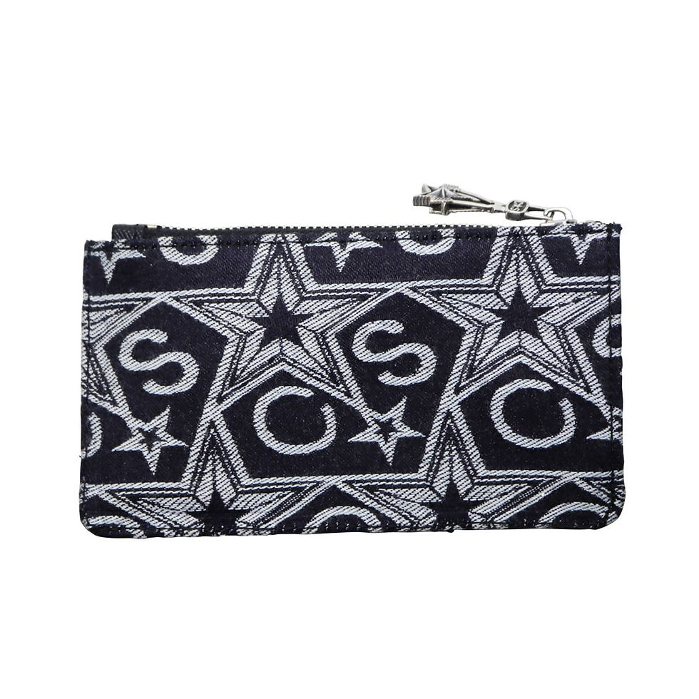 サムネイル： CS Arrow Rising Star Zipper Card Holder - Dark Blue