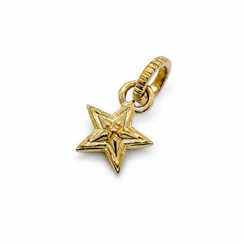 Tiny Double Face Star in Star Pendant Gold | CODY SANDERSON STORE