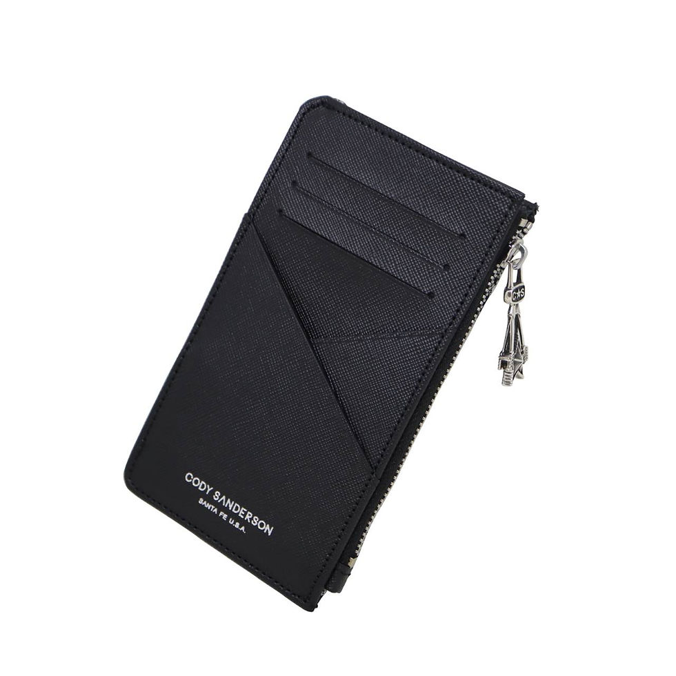 サムネイル： CS Arrow Rising Star Zipper Card Holder - Dark Blue
