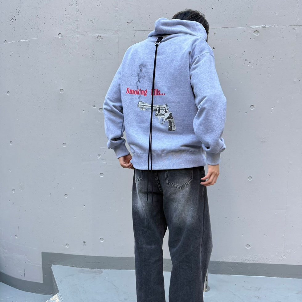 Thumbnail: Smoking Kills Hoodie / GREY