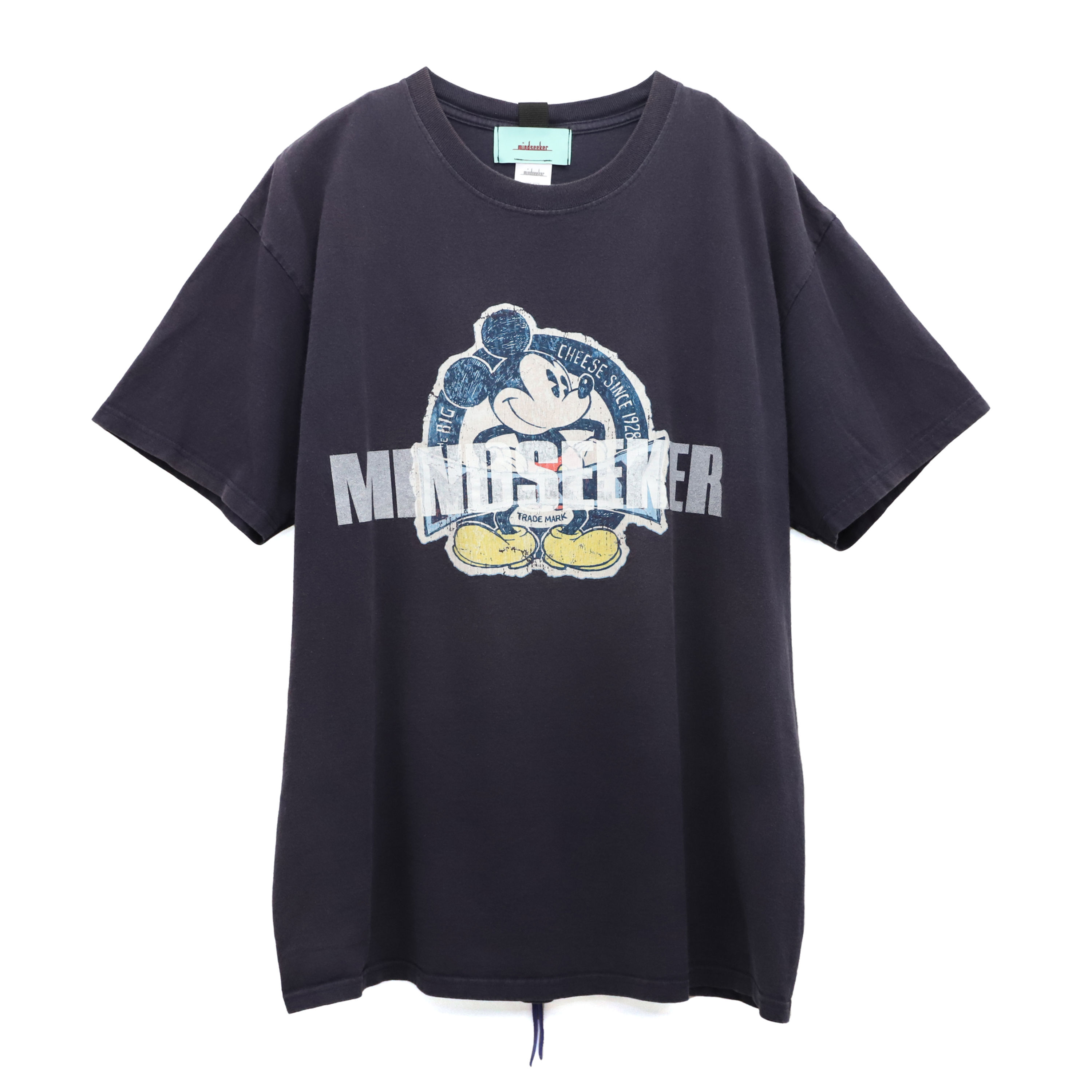 Vintage Printed Tee / NAVY