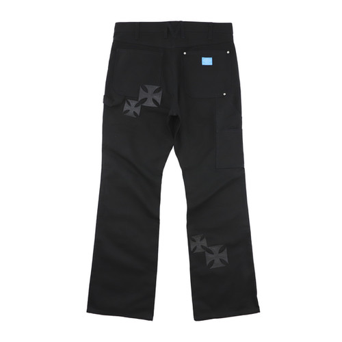 MINDSEEKER × Dickies Iron Cross Patch Flare Carpenter Pants