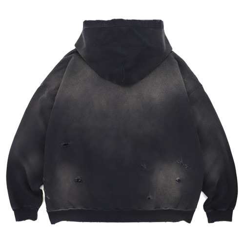 MINDSEEKER Overfit HIGH END Zip Hoodie 黒