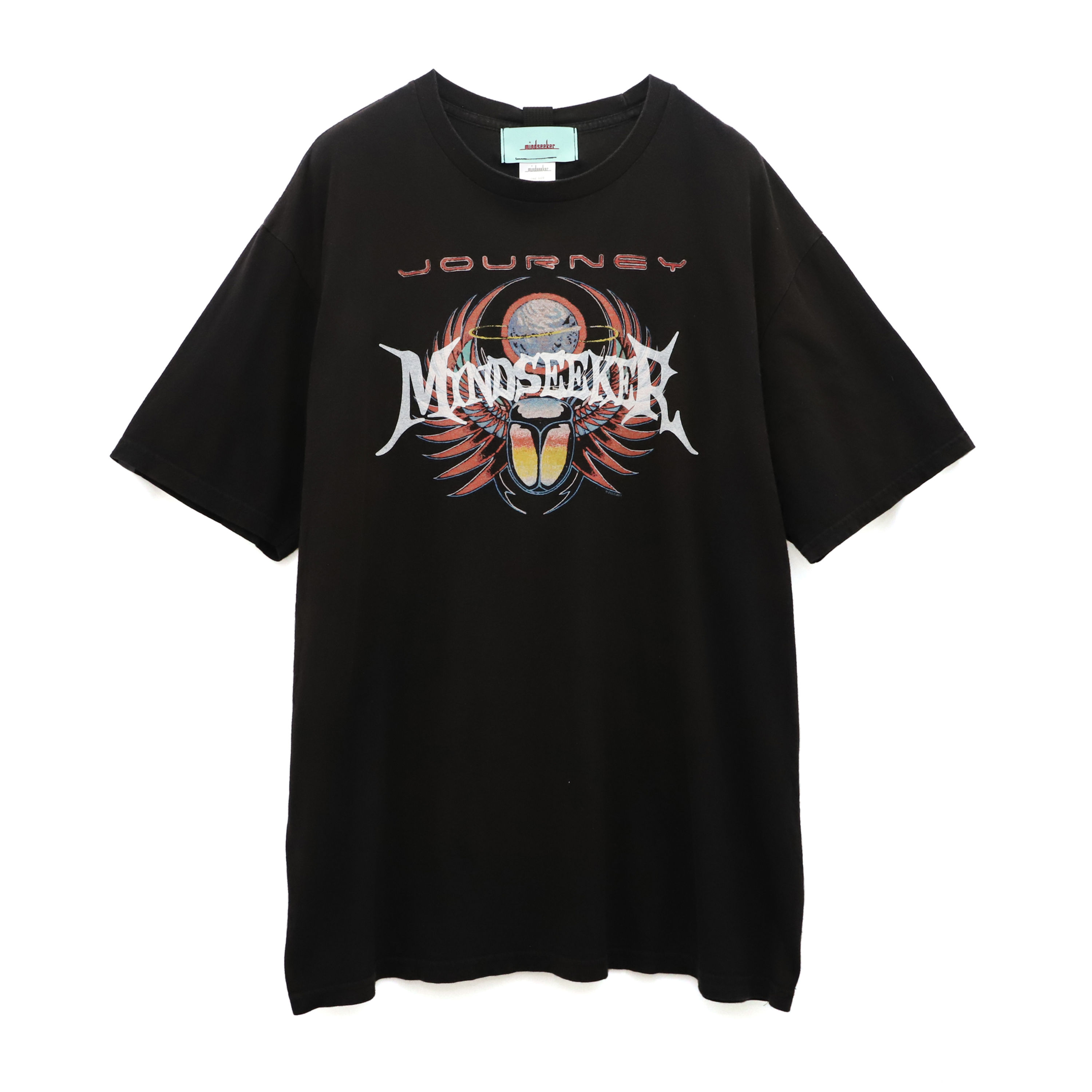 Vintage Printed Tee / BLACK