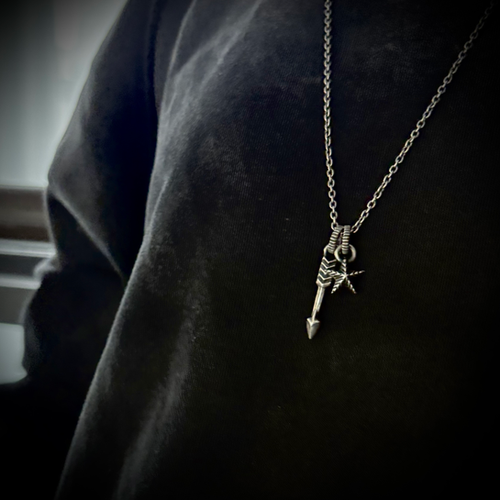 Tiny Double Face Depp Star Pendant | CODY SANDERSON STORE