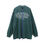 縮圖：Vintage Printed NIKOLA TESLA Mock Neck L/S Tee / DARK GREEN