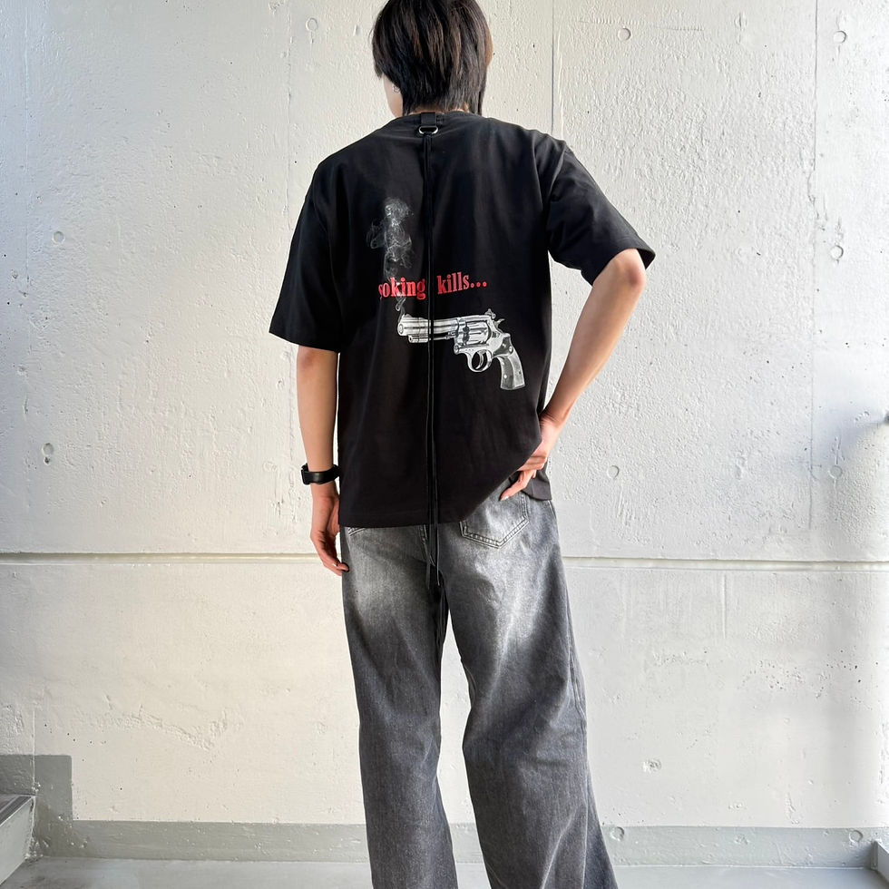 縮圖：Smoking Kills Tee / BLACK